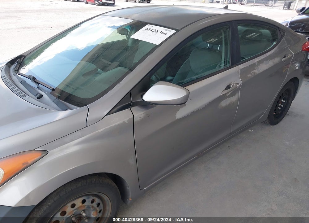 2012 HYUNDAI ELANTRA GLS (ULSAN PLANT) VIN: KMHDH4AE3CU237778
