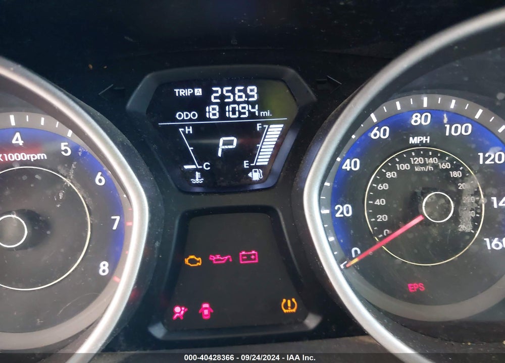 2012 HYUNDAI ELANTRA GLS (ULSAN PLANT) VIN: KMHDH4AE3CU237778
