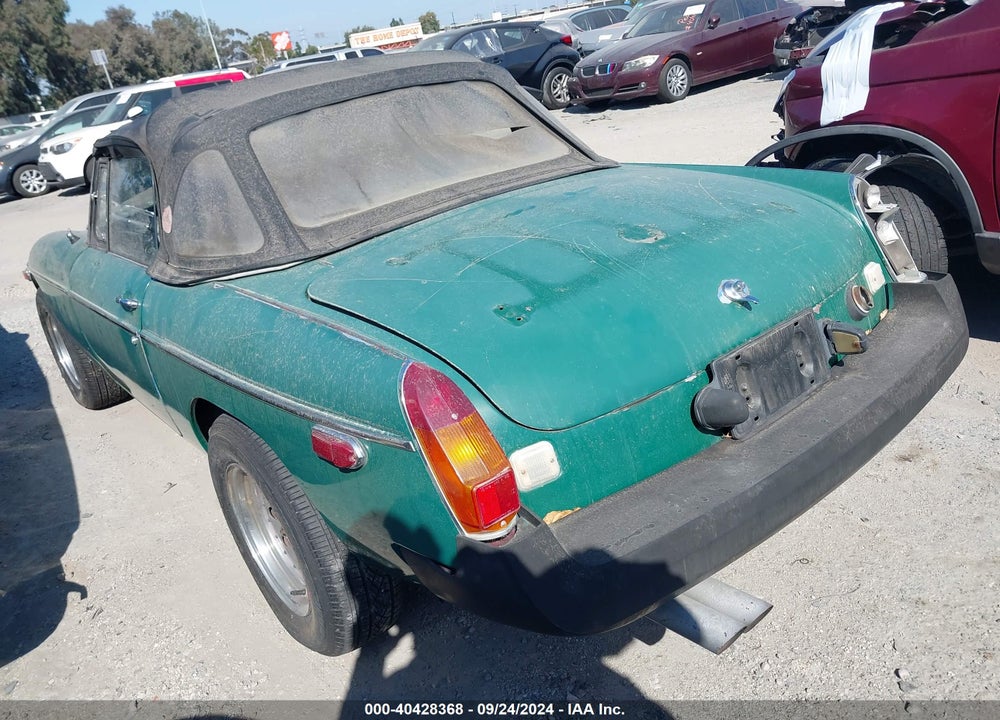 1979 MG MBG VIN: GHN5UL494591G