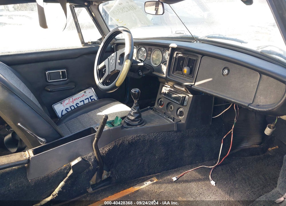 1979 MG MBG VIN: GHN5UL494591G