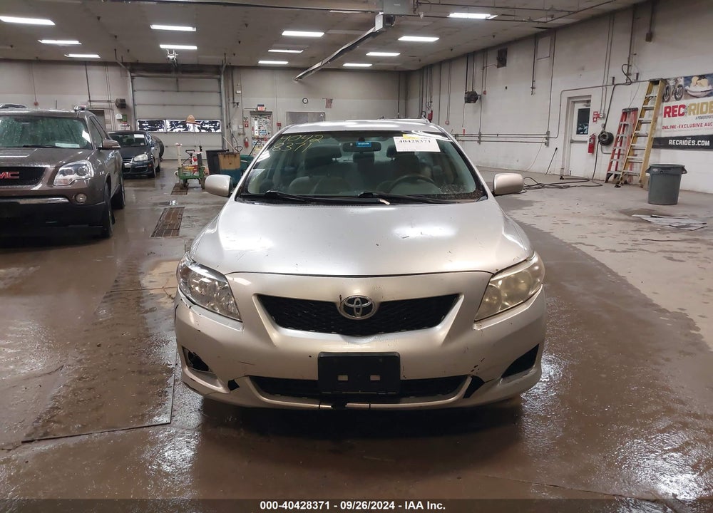 2009 TOYOTA COROLLA LE VIN: JTDBL40E59J023848