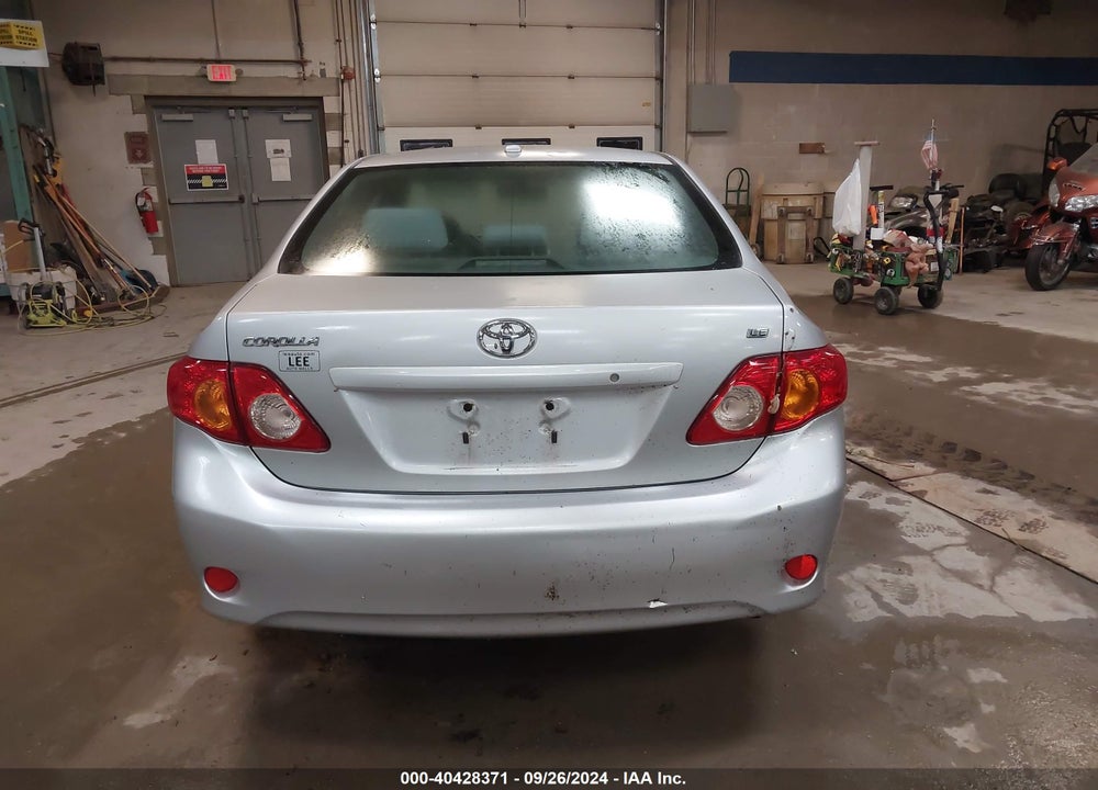 2009 TOYOTA COROLLA LE VIN: JTDBL40E59J023848