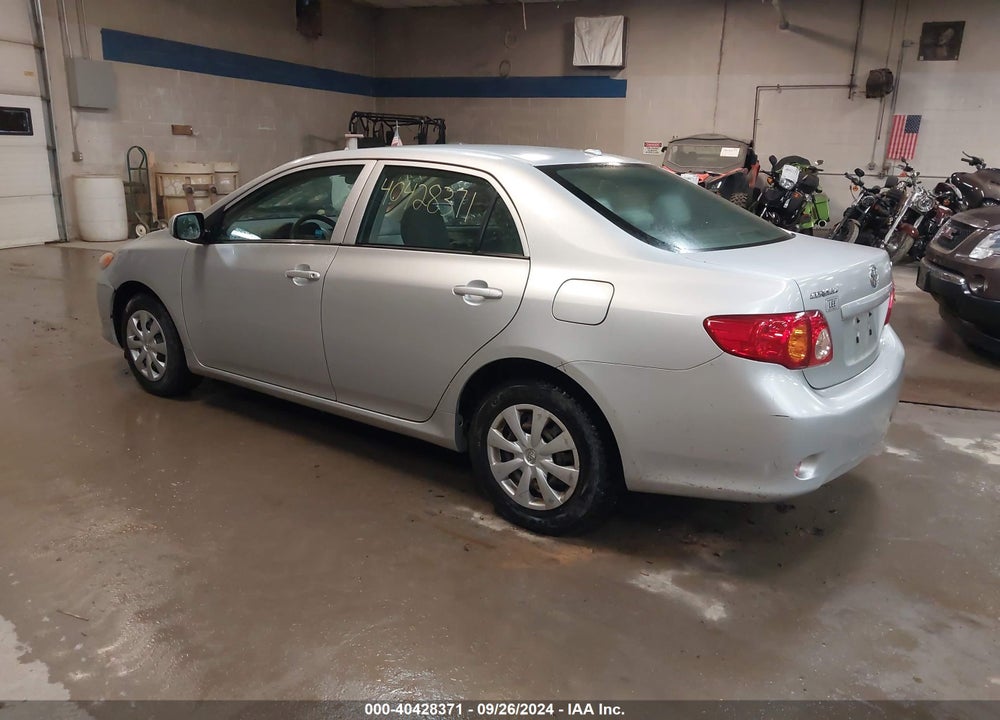 2009 TOYOTA COROLLA LE VIN: JTDBL40E59J023848
