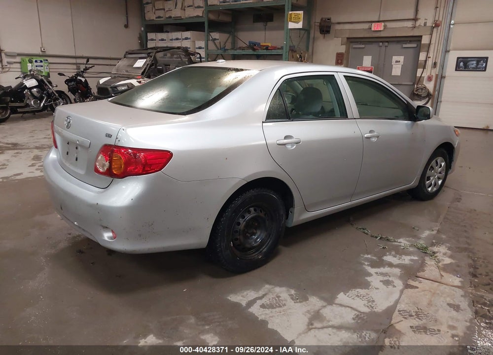 2009 TOYOTA COROLLA LE VIN: JTDBL40E59J023848