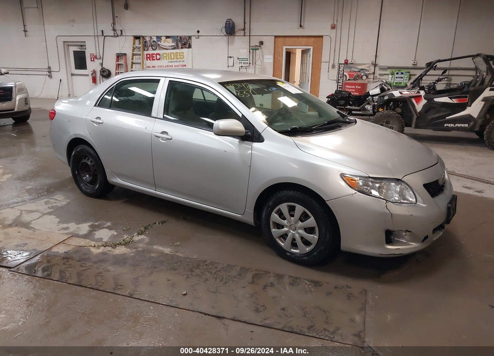 2009 TOYOTA COROLLA LE VIN: JTDBL40E59J023848