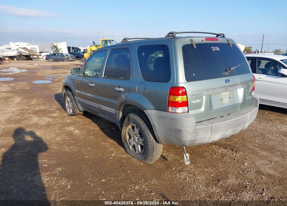 2007 FORD ESCAPE VIN: 1FMYU031X7KB17932