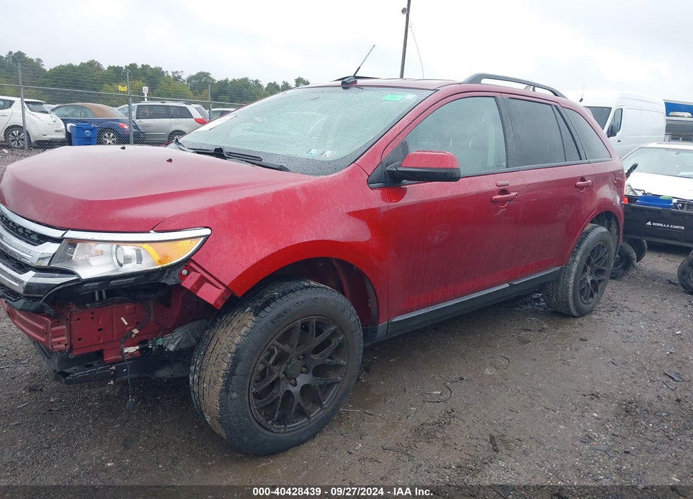 2014 FORD EDGE SEL VIN: 2FMDK4JC1EBB84300