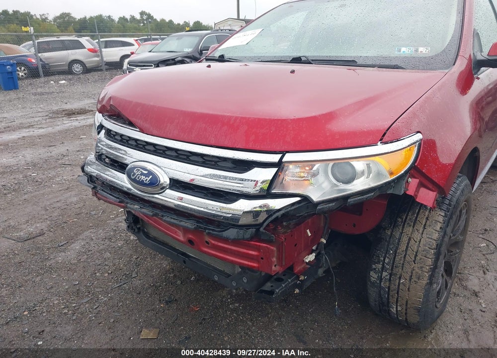 2014 FORD EDGE SEL VIN: 2FMDK4JC1EBB84300