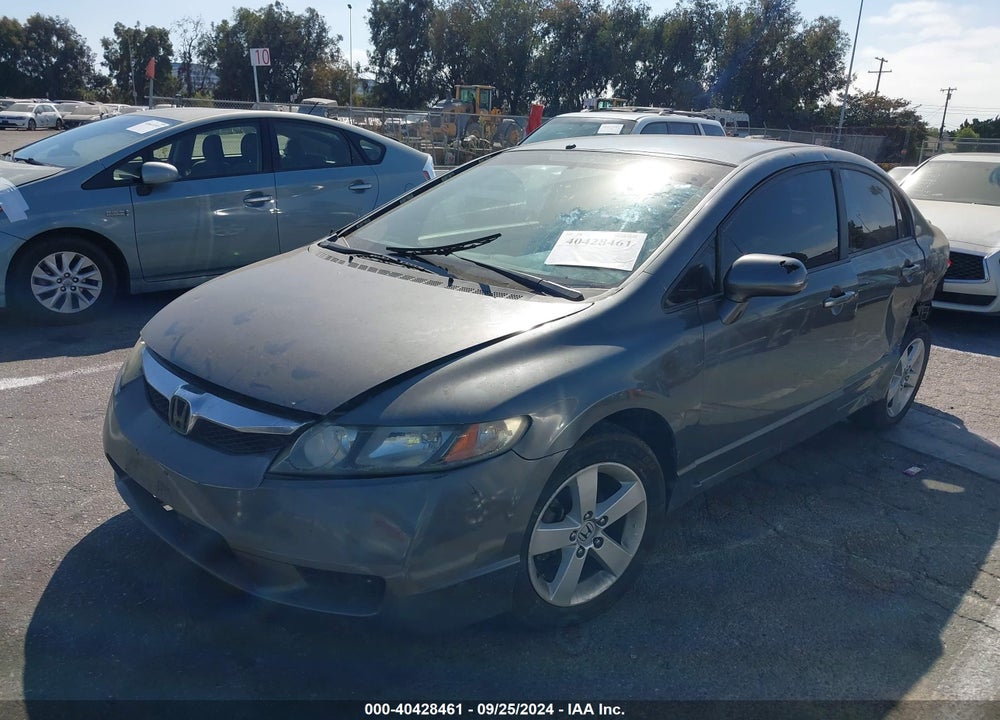 2009 HONDA CIVIC LX-S VIN: 2HGFA16619H353494