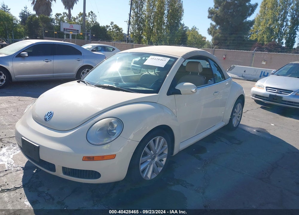 2008 VOLKSWAGEN NEW BEETLE SE VIN: 3VWRG31Y38M408779