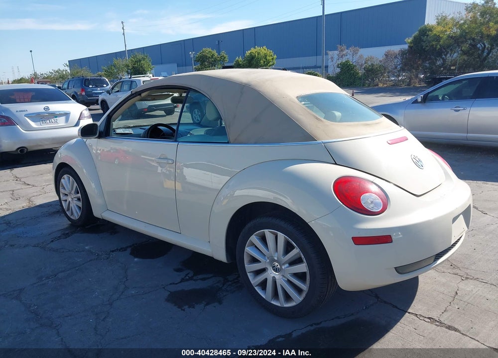 2008 VOLKSWAGEN NEW BEETLE SE VIN: 3VWRG31Y38M408779