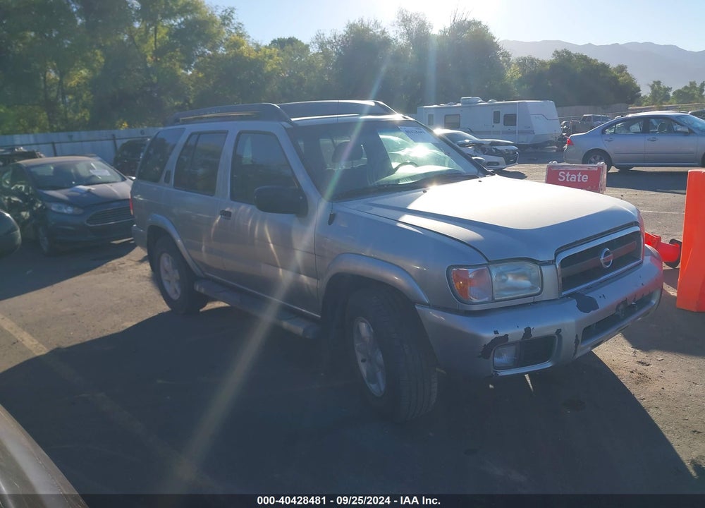 2002 NISSAN PATHFINDER SE VIN: JN8DR09Y42W700334