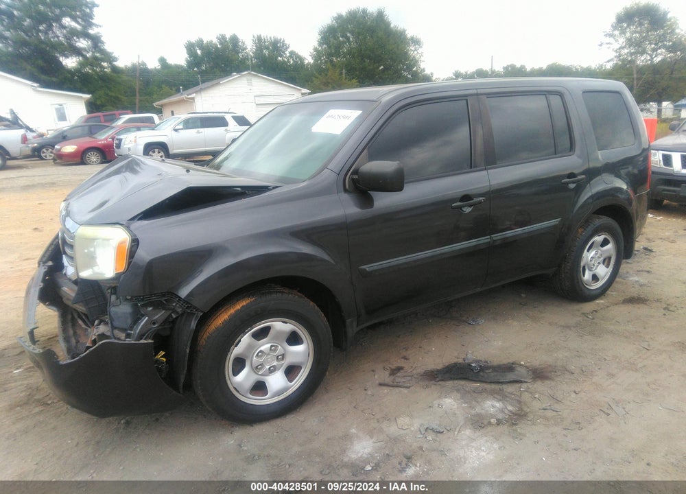 2015 HONDA PILOT LX VIN: 5FNYF4H2XFB075006