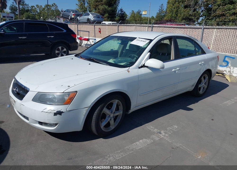 2007 HYUNDAI SONATA LIMITED/SE V6 VIN: 5NPEU46F07H171745