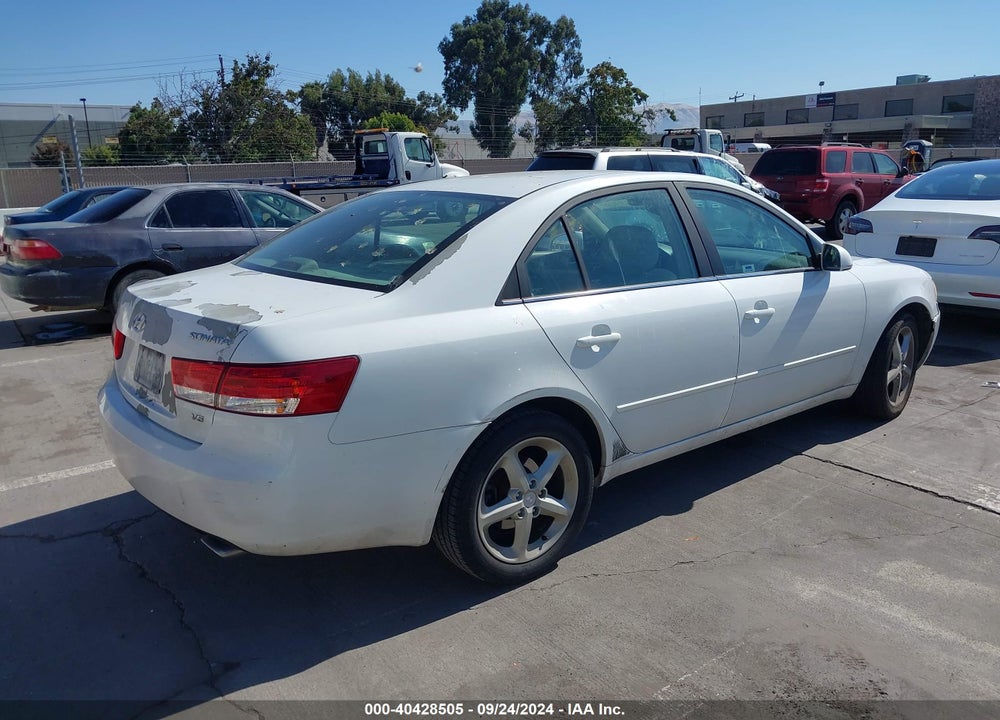 2007 HYUNDAI SONATA LIMITED/SE V6 VIN: 5NPEU46F07H171745