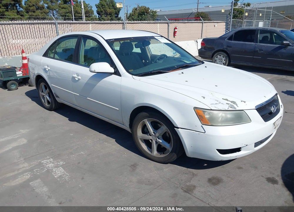2007 HYUNDAI SONATA LIMITED/SE V6 VIN: 5NPEU46F07H171745