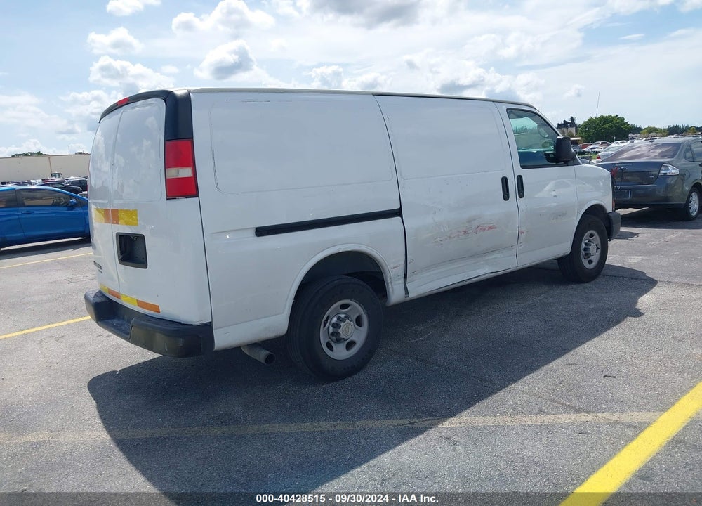 2013 CHEVROLET EXPRESS 2500 WORK VAN VIN: 1GCWGFCA2D1142458