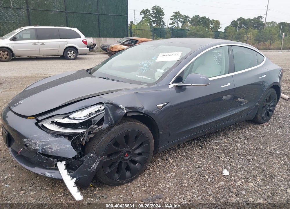 2020 TESLA MODEL 3 LONG RANGE DUAL MOTOR ALL-WHEEL DRIVE VIN: 5YJ3E1EB9LF783176