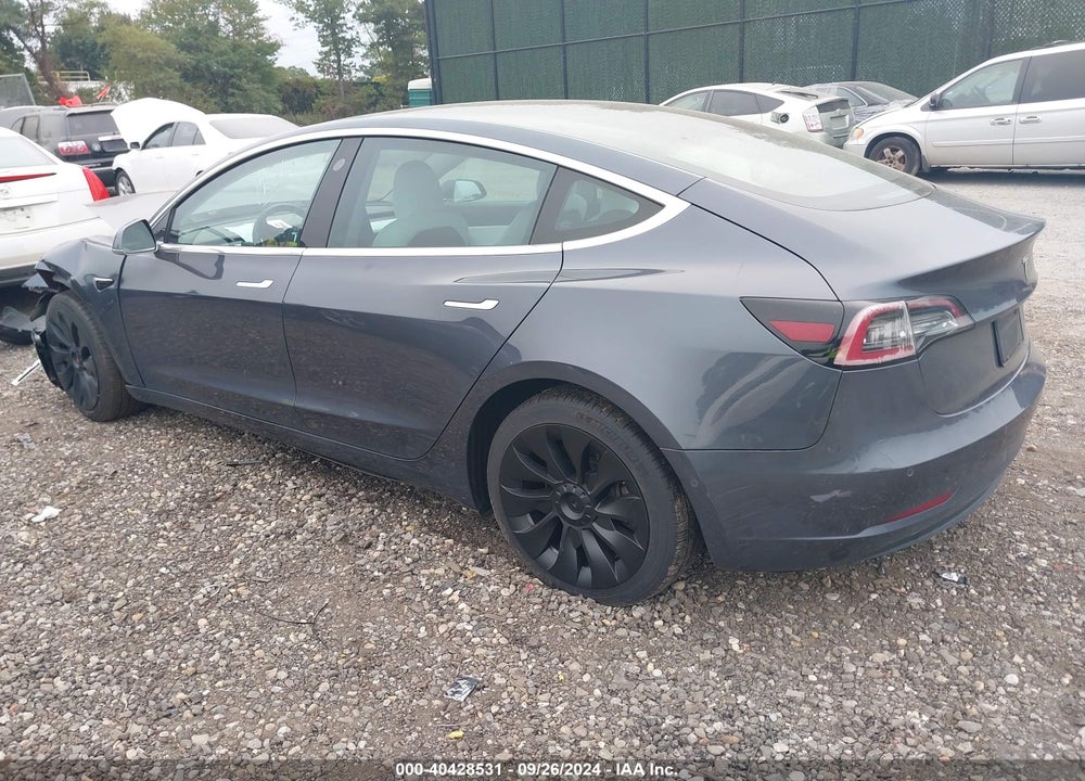 2020 TESLA MODEL 3 LONG RANGE DUAL MOTOR ALL-WHEEL DRIVE VIN: 5YJ3E1EB9LF783176