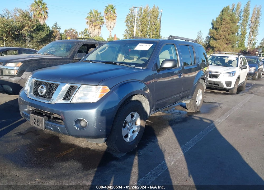 2008 NISSAN PATHFINDER S VIN: 5N1AR18U88C659411