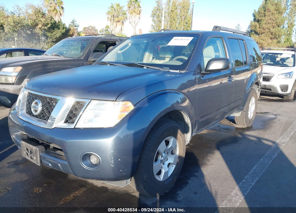 2008 NISSAN PATHFINDER S VIN: 5N1AR18U88C659411