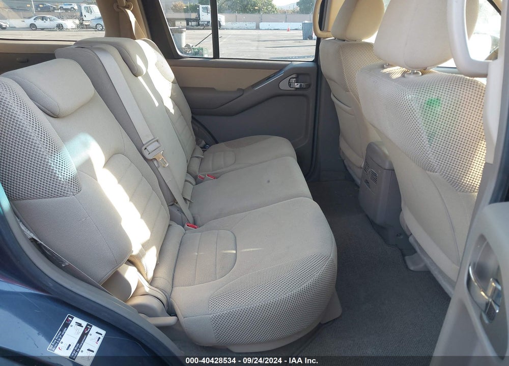 2008 NISSAN PATHFINDER S VIN: 5N1AR18U88C659411