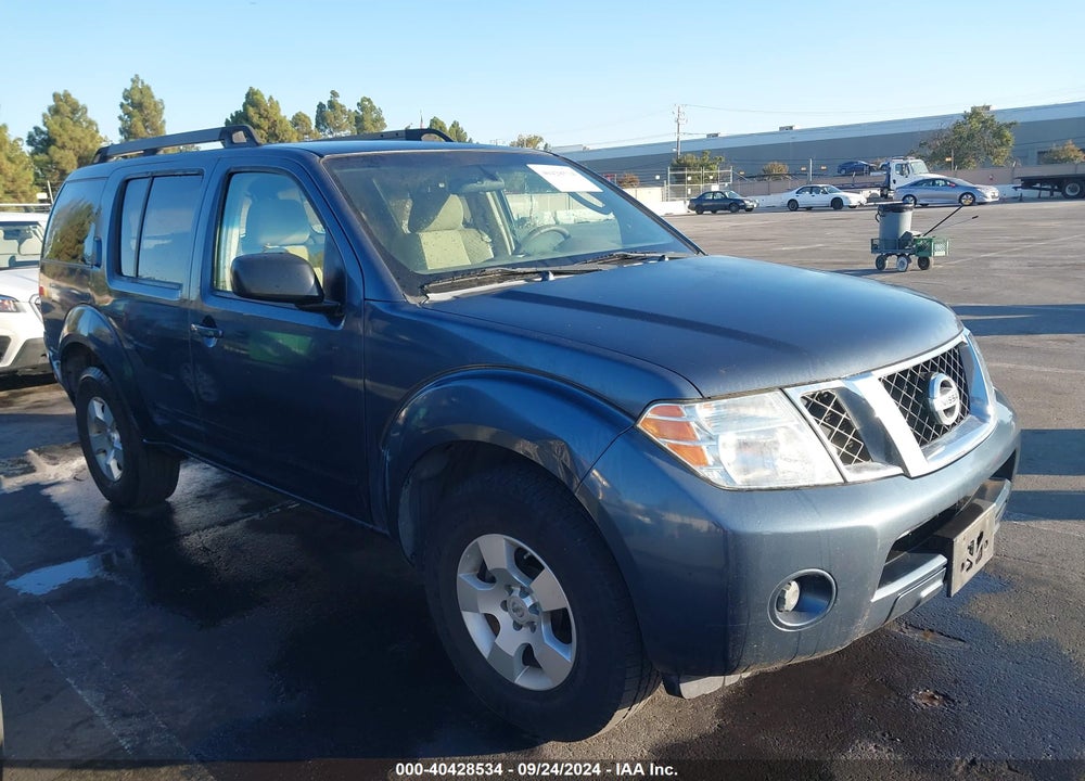 2008 NISSAN PATHFINDER S VIN: 5N1AR18U88C659411