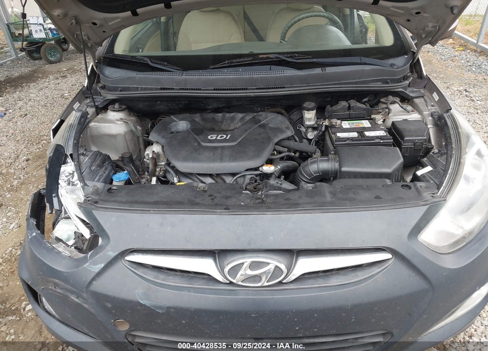 2012 HYUNDAI ACCENT GLS VIN: KMHCU4AE5CU271213