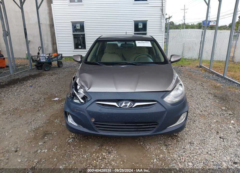 2012 HYUNDAI ACCENT GLS VIN: KMHCU4AE5CU271213