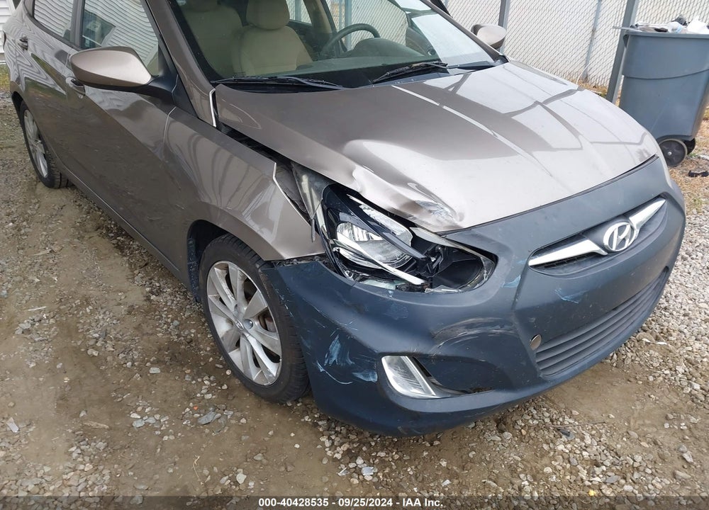2012 HYUNDAI ACCENT GLS VIN: KMHCU4AE5CU271213