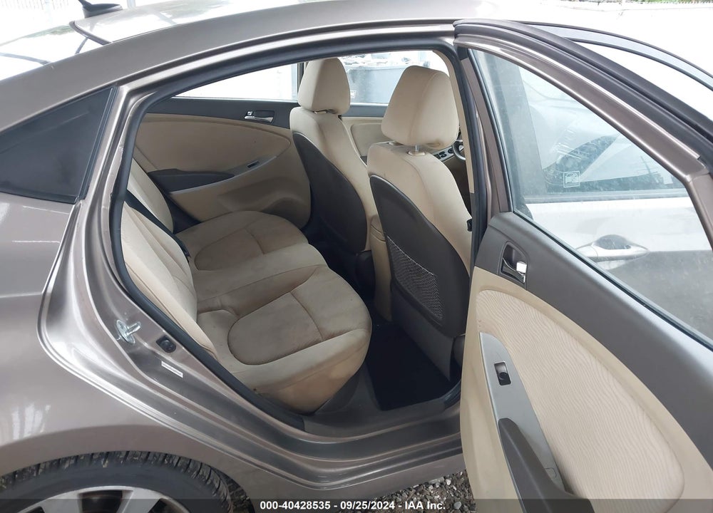 2012 HYUNDAI ACCENT GLS VIN: KMHCU4AE5CU271213