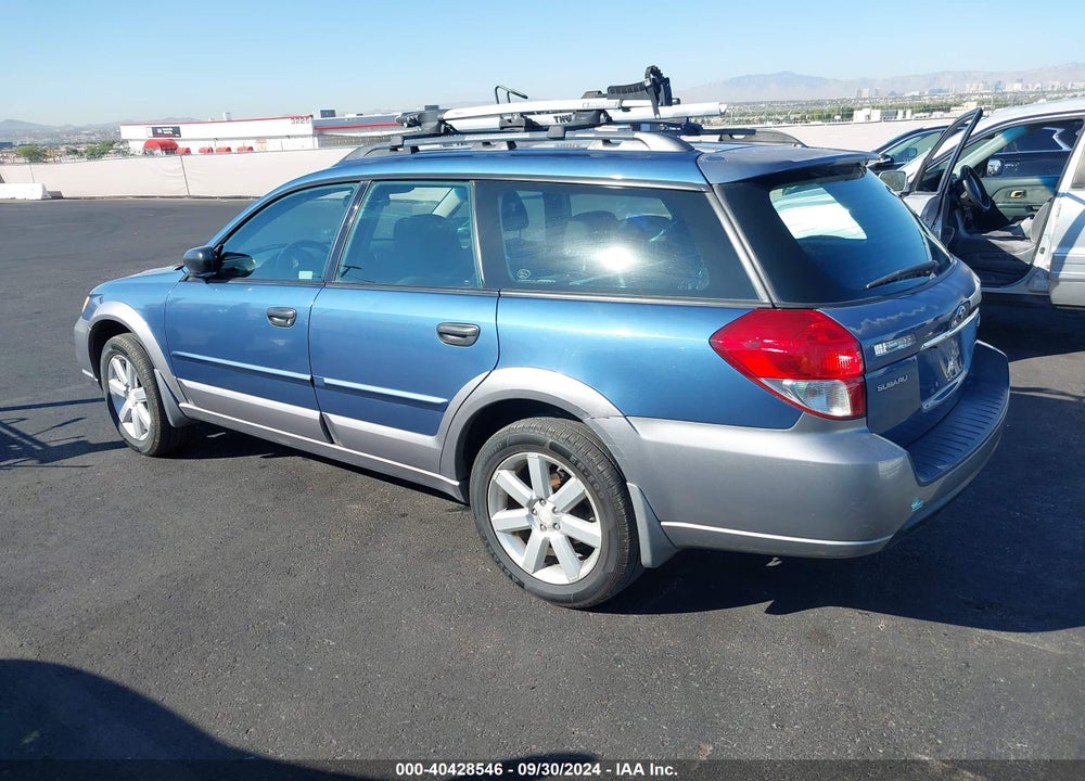 2008 SUBARU OUTBACK 2.5I/2.5I L.L. BEAN EDITION VIN: 4S4BP61C087308333