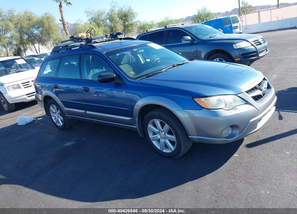 2008 SUBARU OUTBACK 2.5I/2.5I L.L. BEAN EDITION VIN: 4S4BP61C087308333