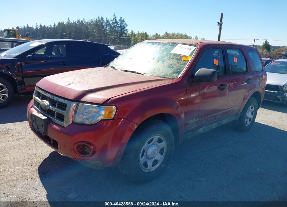2008 FORD ESCAPE XLS/XLS MANUAL VIN: 1FMCU02Z38KC32522