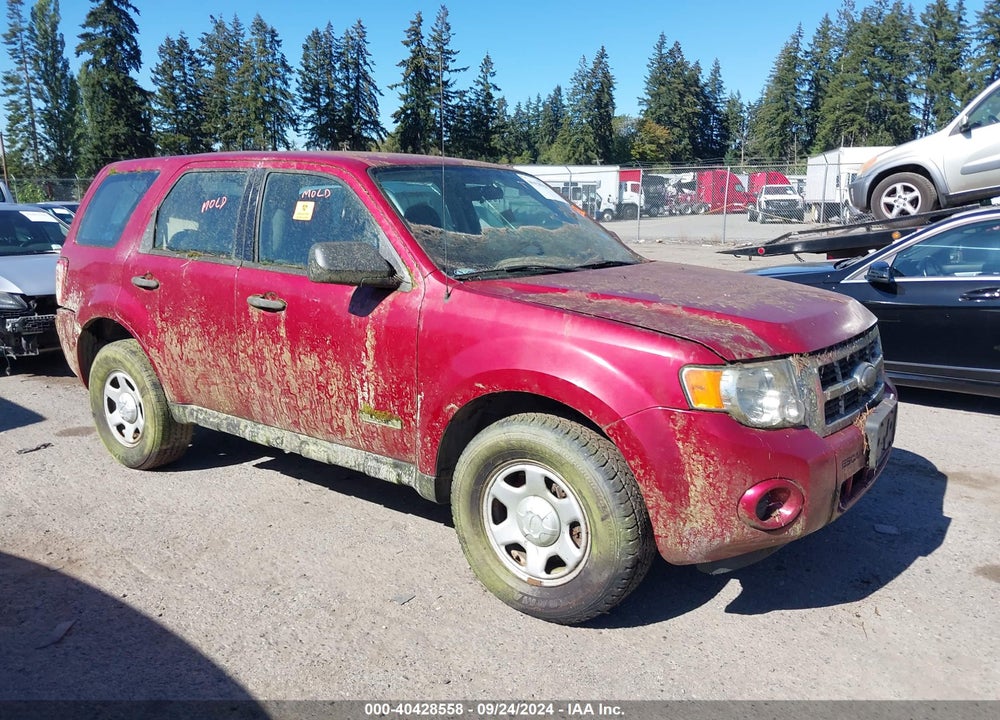 2008 FORD ESCAPE XLS/XLS MANUAL VIN: 1FMCU02Z38KC32522