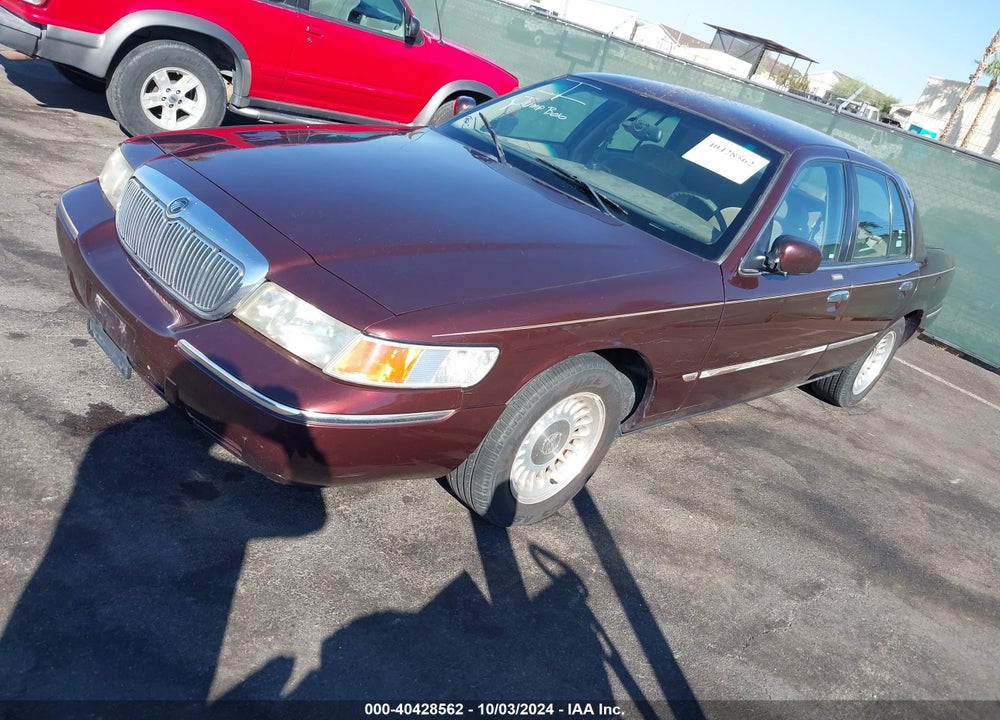 2001 MERCURY GRAND MARQUIS LS VIN: 2MEFM75W01X686367