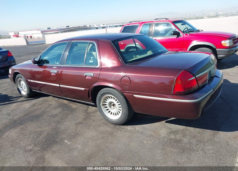 2001 MERCURY GRAND MARQUIS LS VIN: 2MEFM75W01X686367
