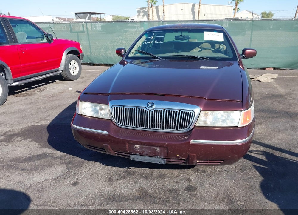 2001 MERCURY GRAND MARQUIS LS VIN: 2MEFM75W01X686367