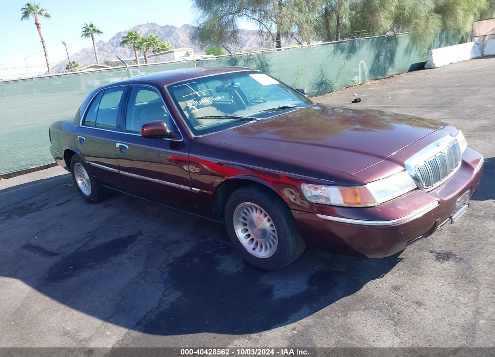 2001 MERCURY GRAND MARQUIS LS VIN: 2MEFM75W01X686367
