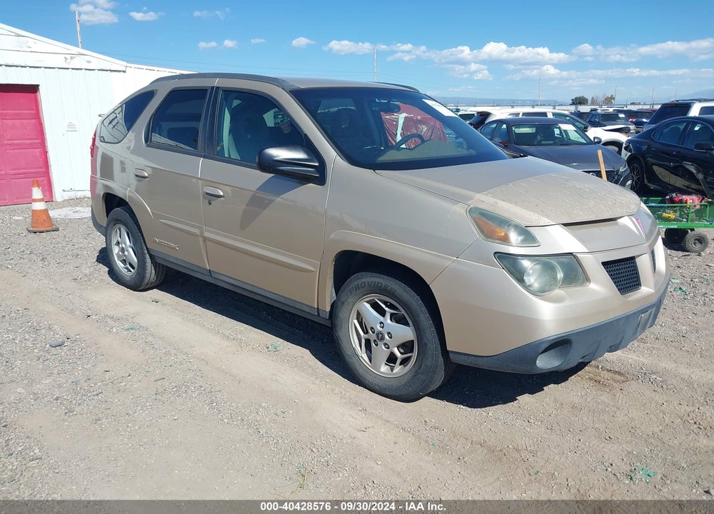 2003 PONTIAC AZTEK VIN: 3G7DA03E03S574809