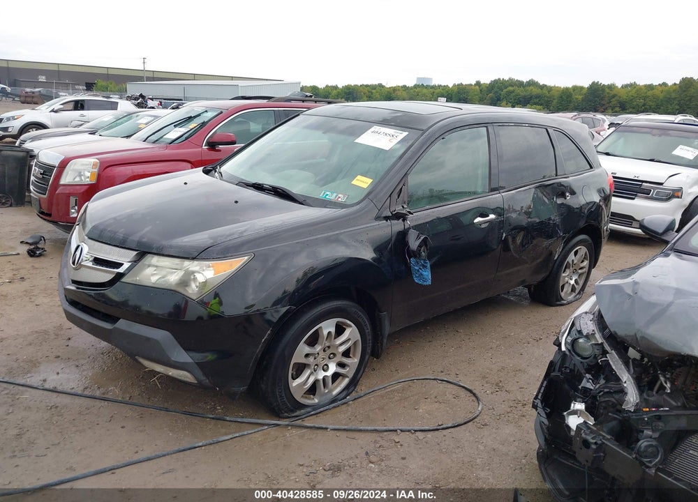 2008 ACURA MDX TECHNOLOGY PACKAGE VIN: 2HNYD28408H512479