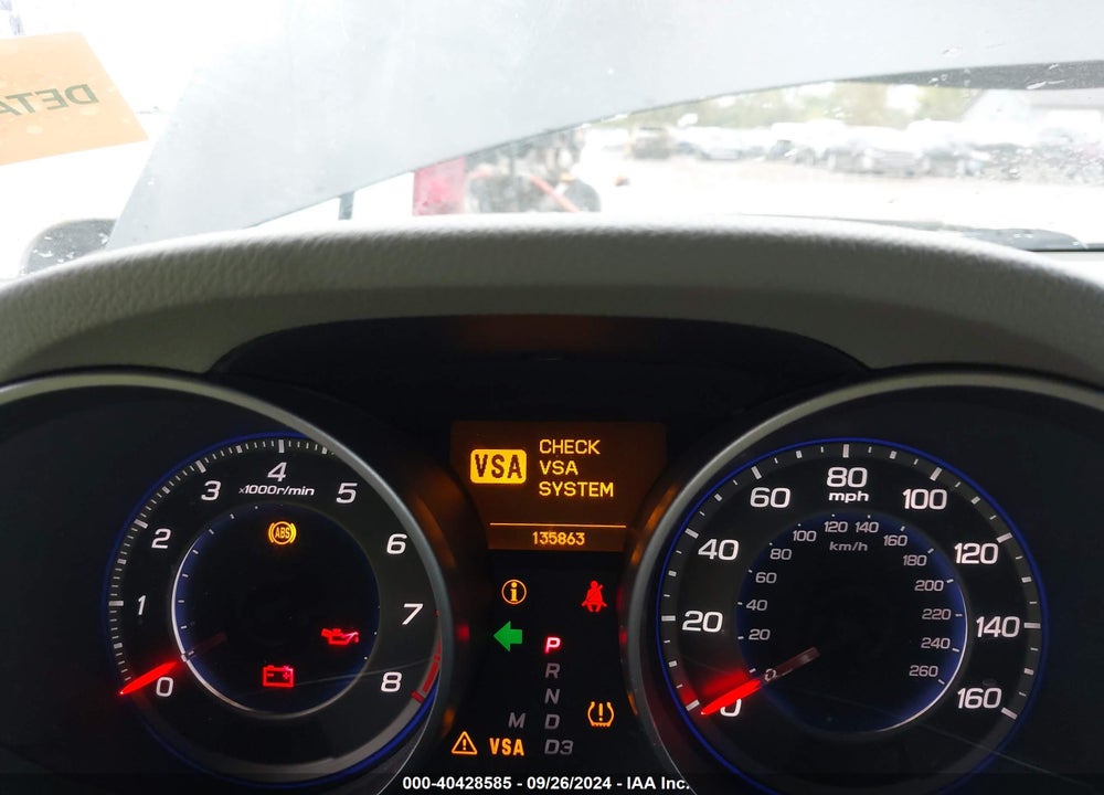 2008 ACURA MDX TECHNOLOGY PACKAGE VIN: 2HNYD28408H512479