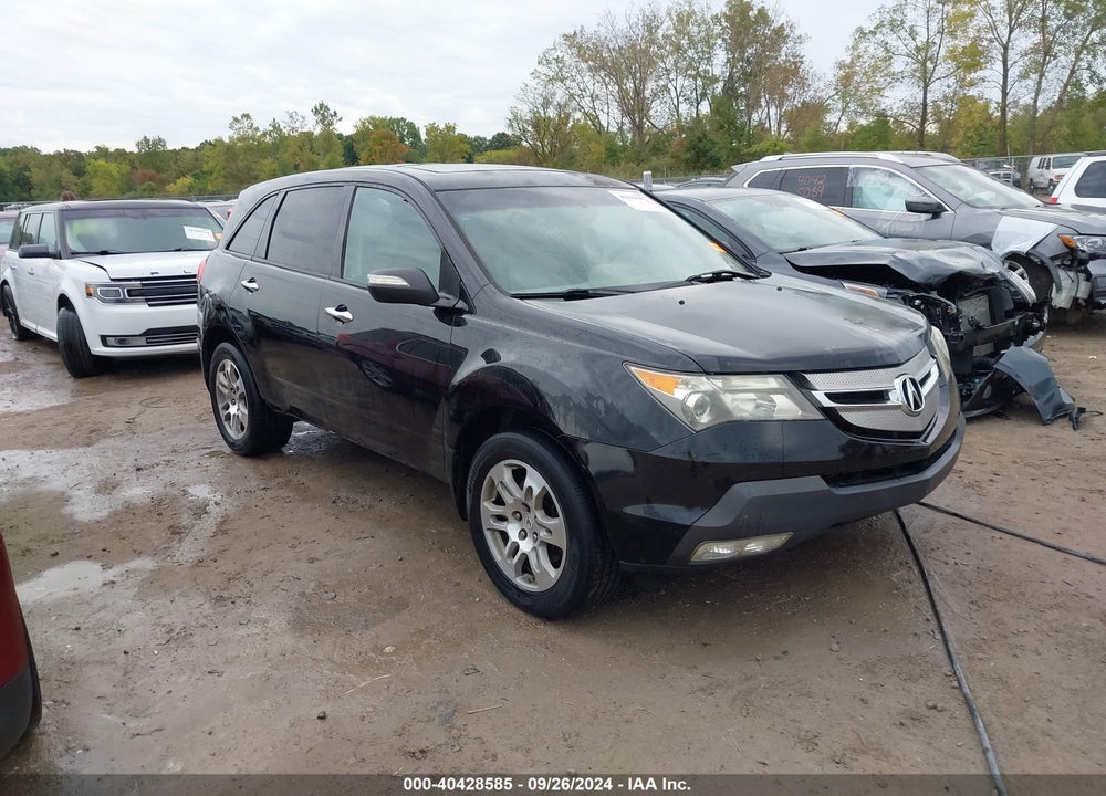2008 ACURA MDX TECHNOLOGY PACKAGE VIN: 2HNYD28408H512479