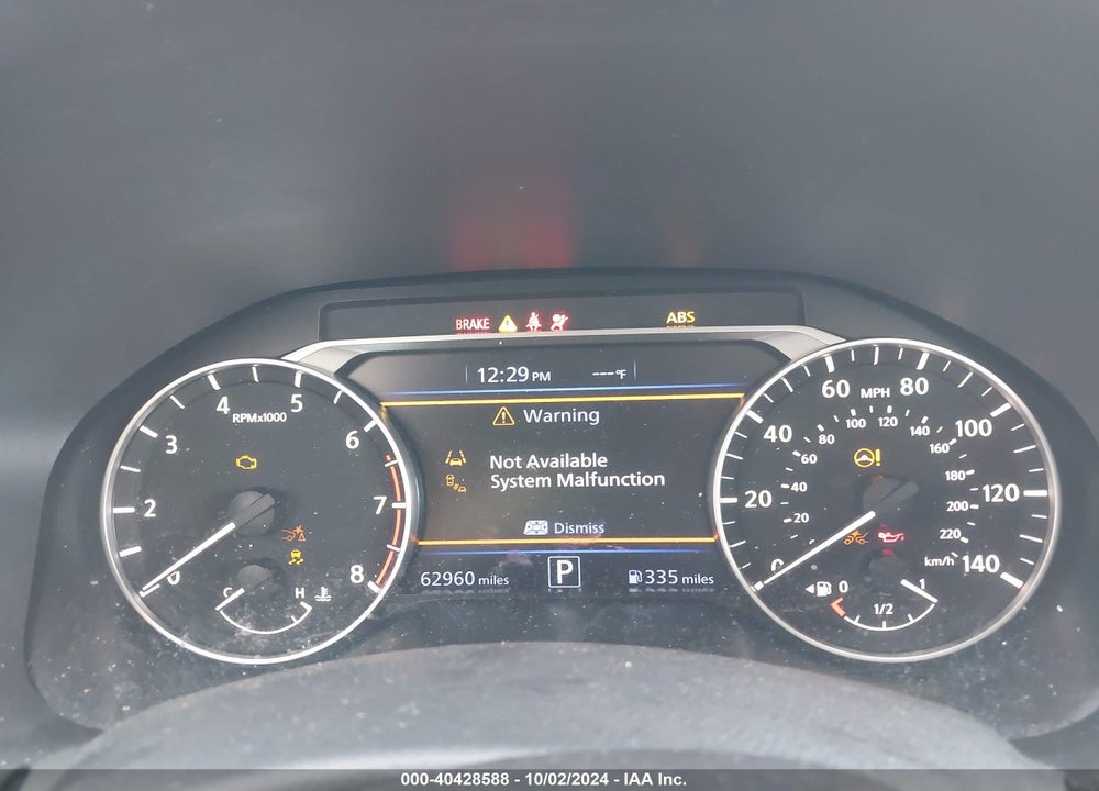 2022 NISSAN ALTIMA VIN: 1N4BL4DV1NN379992