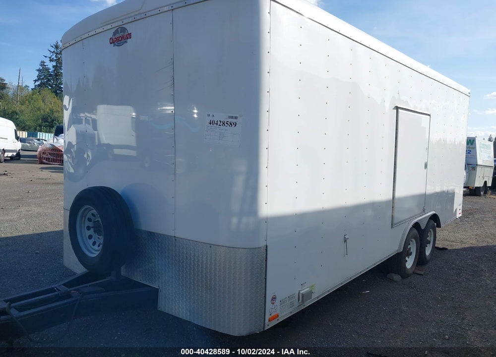 2016 FOREST RIVER BLAZER CARGO VIN: 5NHUBLV27GB459139
