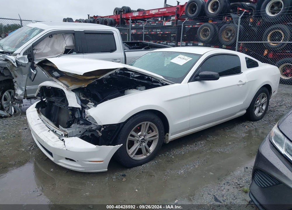 2013 FORD MUSTANG V6 VIN: 1ZVBP8AM4D5229548