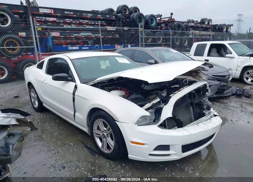 2013 FORD MUSTANG V6 VIN: 1ZVBP8AM4D5229548