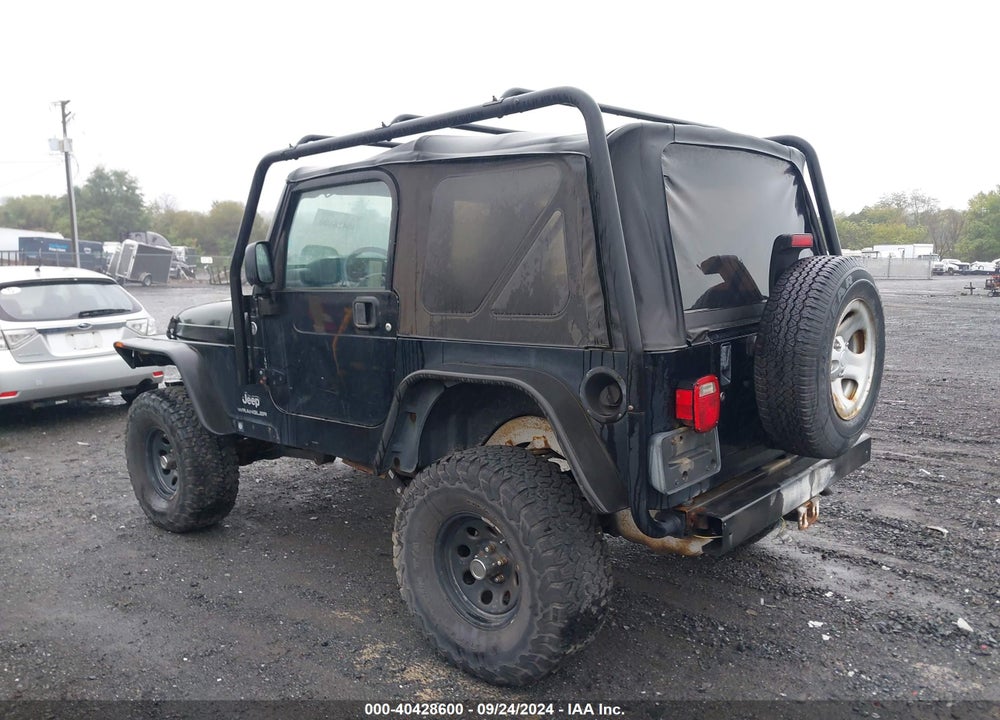 2005 JEEP WRANGLER SE VIN: 1J4FA29S45P363868