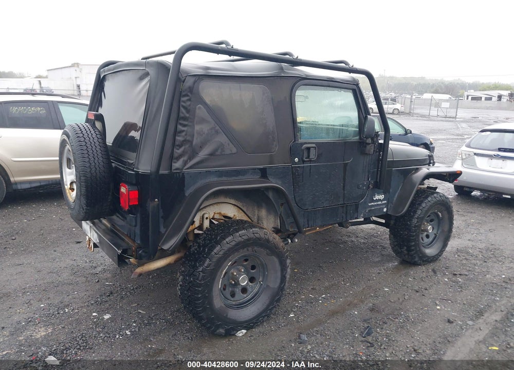 2005 JEEP WRANGLER SE VIN: 1J4FA29S45P363868