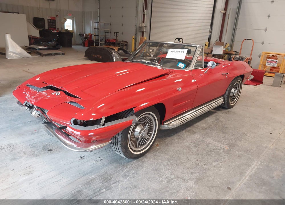 1964 CHEVROLET CORVETTE VIN: 40867S118746
